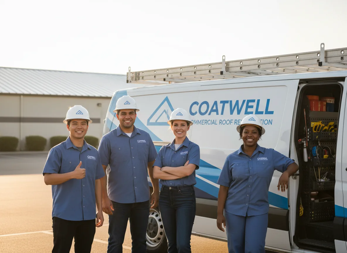 Commercial roof coating company in Springdale, WA